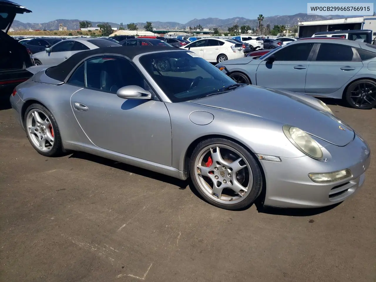 2006 Porsche 911 Carrera S Cabriolet VIN: WP0CB29966S766915 Lot: 47978746