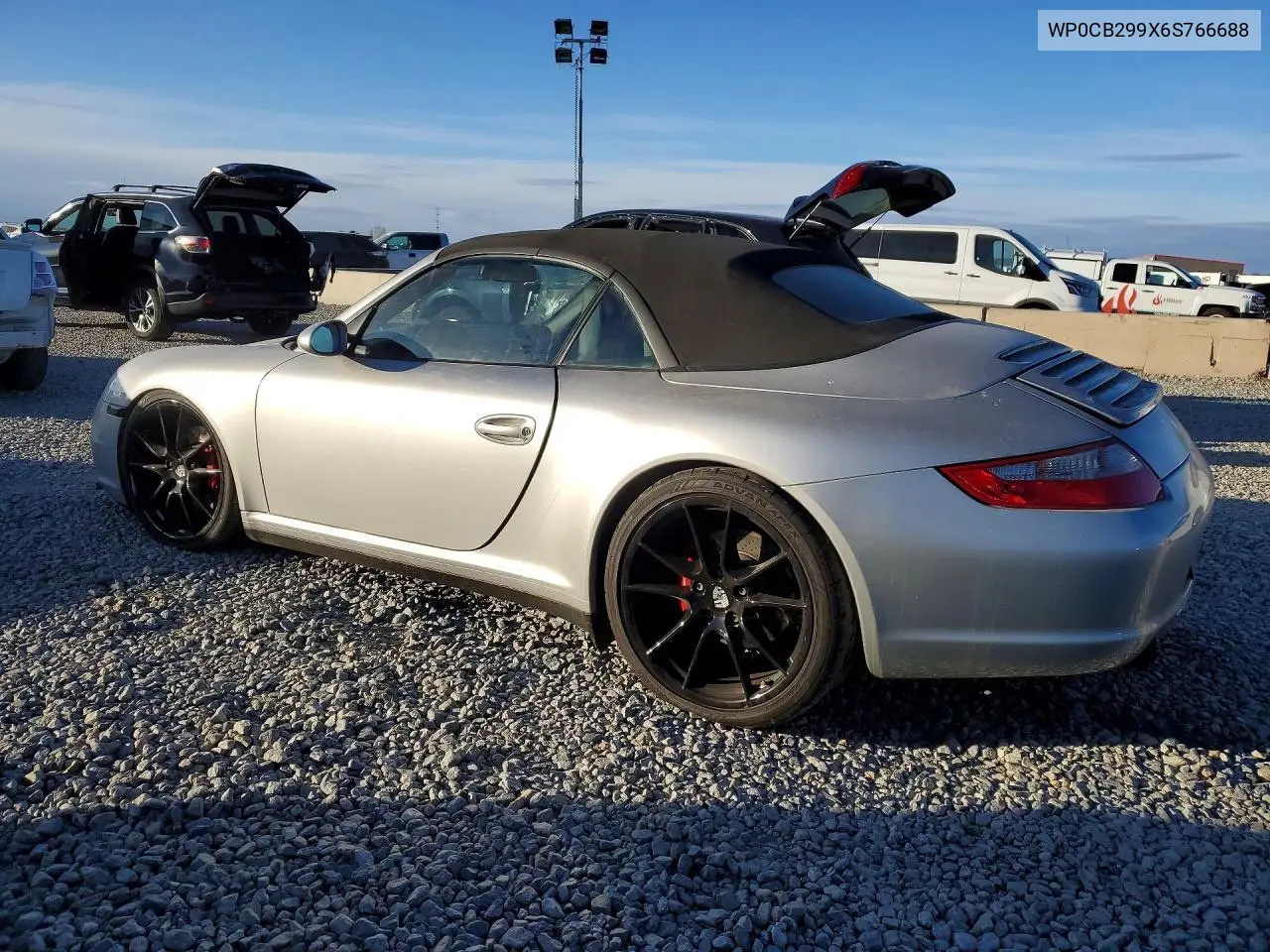 2006 Porsche 911 Carrera S Cabriolet VIN: WP0CB299X6S766688 Lot: 48807656