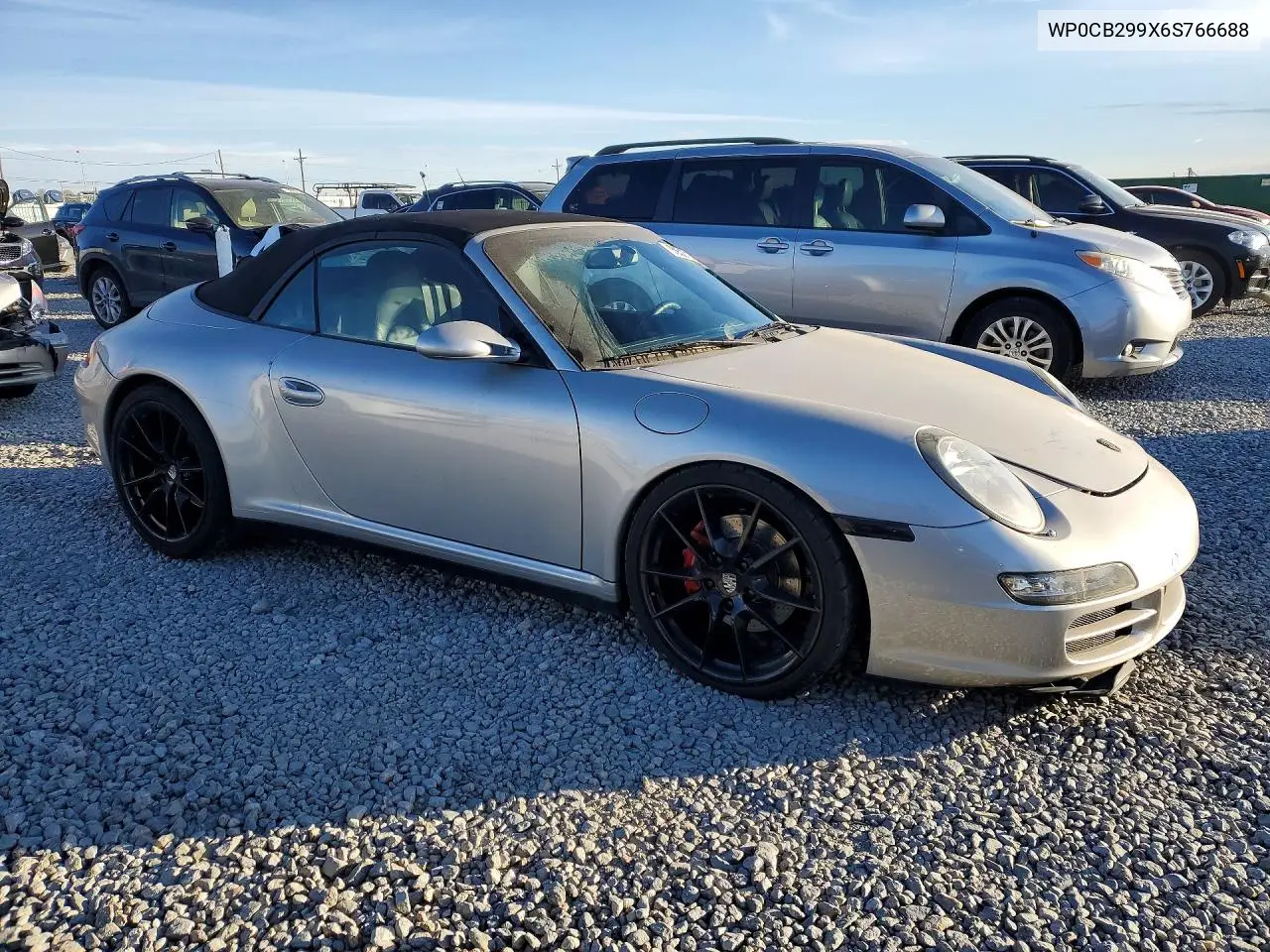 2006 Porsche 911 Carrera S Cabriolet VIN: WP0CB299X6S766688 Lot: 48807656