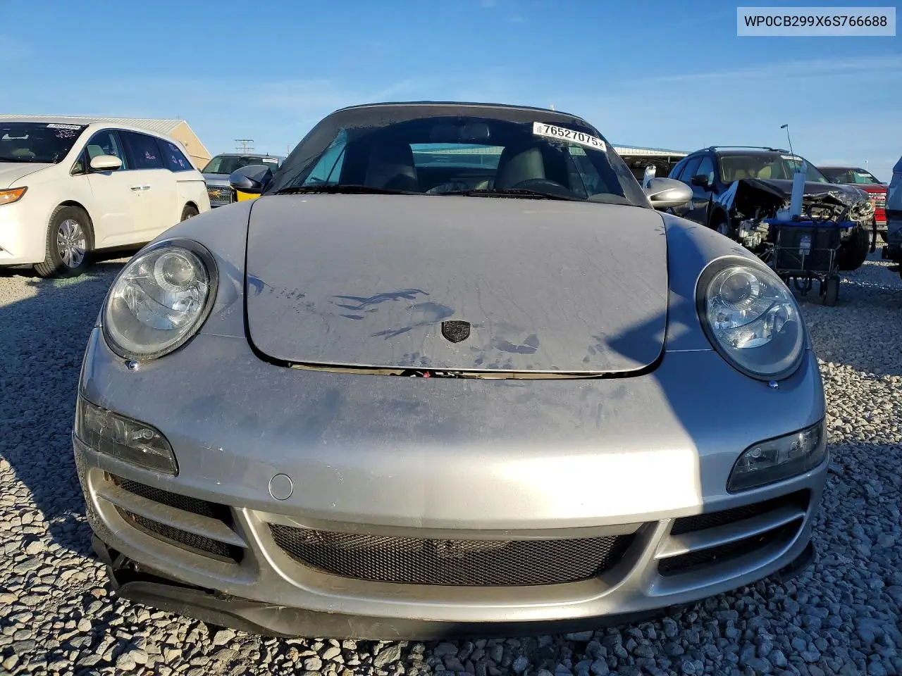 2006 Porsche 911 Carrera S Cabriolet VIN: WP0CB299X6S766688 Lot: 48807656