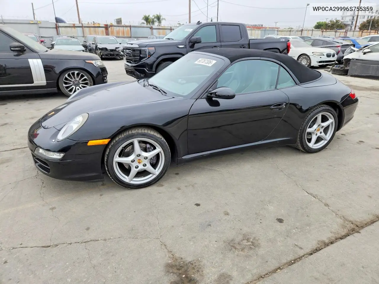 2006 Porsche 911 Carrera (2Wd) VIN: WP0CA29996S755359 Lot: 60787306
