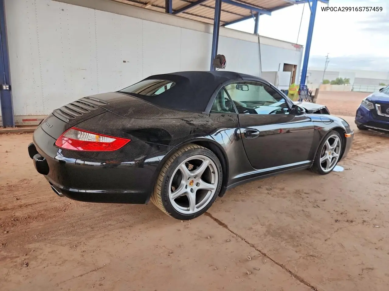 2006 Porsche 911 New Generation Carrera Cabriolet VIN: WP0CA29916S757459 Lot: 77374495