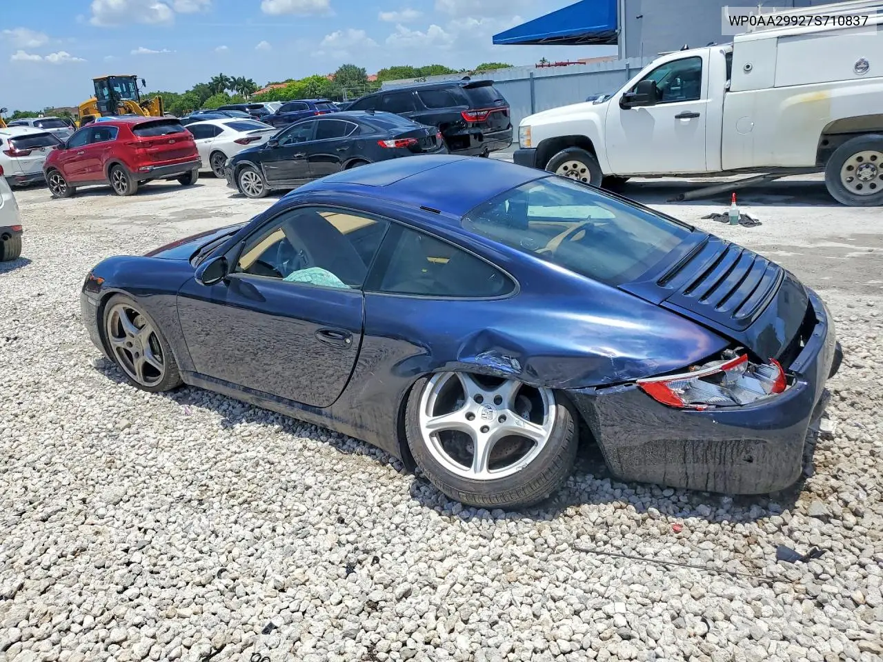 2007 Porsche 911 New Generation Carrera VIN: WP0AA29927S710837 Lot: 58147266
