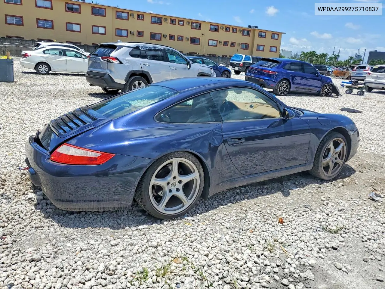 2007 Porsche 911 New Generation Carrera VIN: WP0AA29927S710837 Lot: 58147266