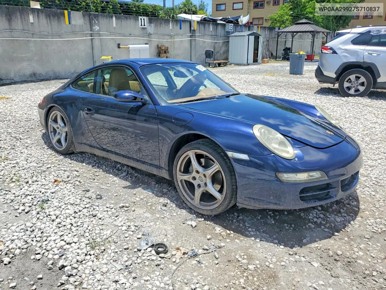 2007 Porsche 911 New Generation Carrera VIN: WP0AA29927S710837 Lot: 58147266