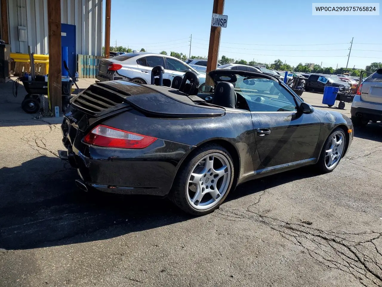 2007 Porsche 911 S (2Wd), 4S (4Wd) VIN: WP0CA299375765824 Lot: 60984646