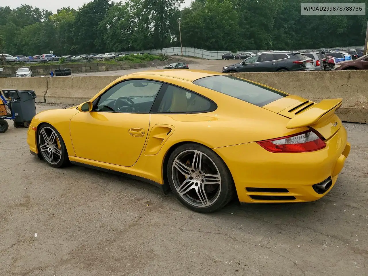 2007 Porsche 911 Turbo VIN: WP0AD29987S783735 Lot: 61120796
