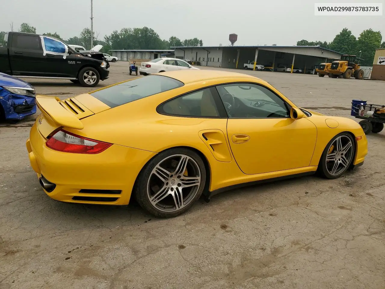 2007 Porsche 911 Turbo VIN: WP0AD29987S783735 Lot: 61120796
