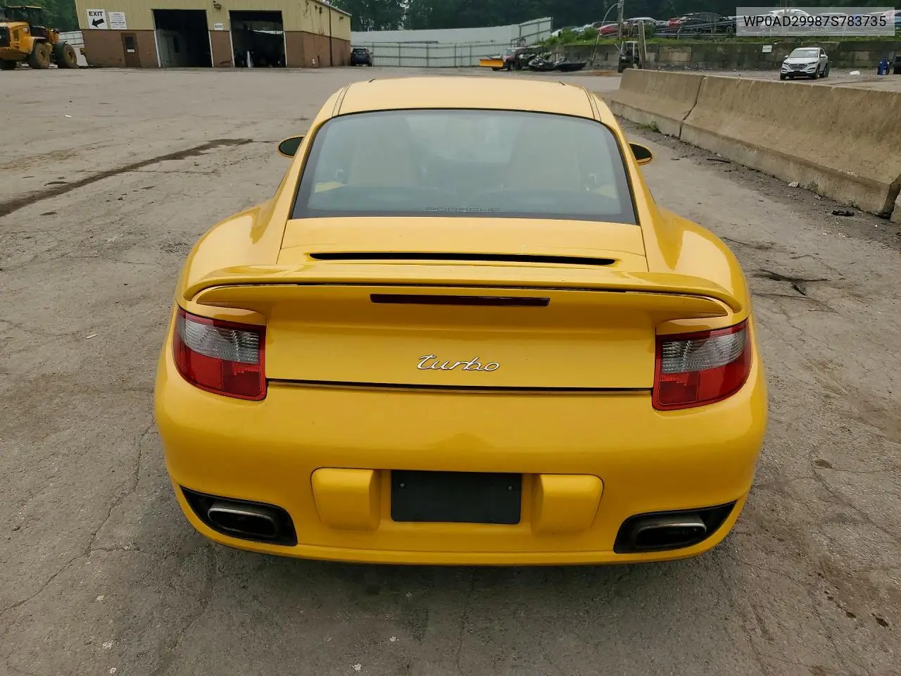 2007 Porsche 911 Turbo VIN: WP0AD29987S783735 Lot: 61120796