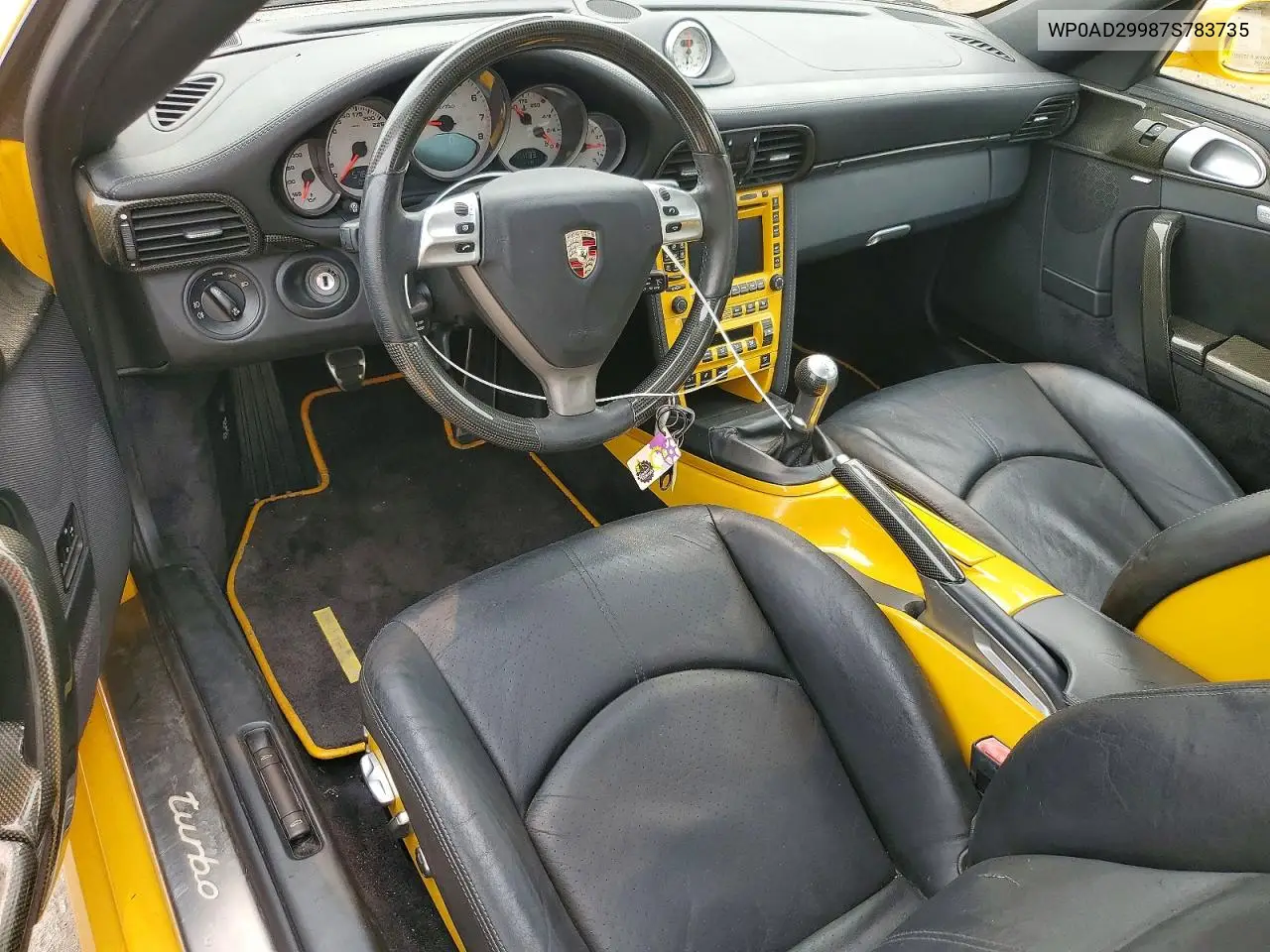 2007 Porsche 911 Turbo VIN: WP0AD29987S783735 Lot: 61120796