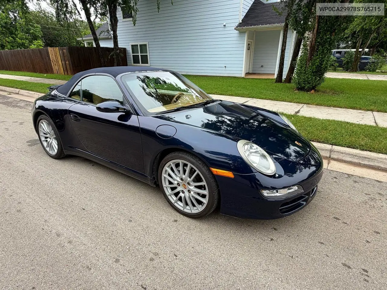 2008 Porsche 911 Carrera Cabriolet