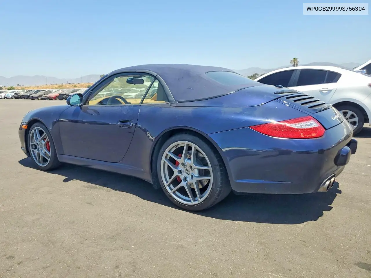 2009 Porsche 911 Carrera S Cabriolet/Carrera 4S VIN: WP0CB29999S756304 Lot: 60468156