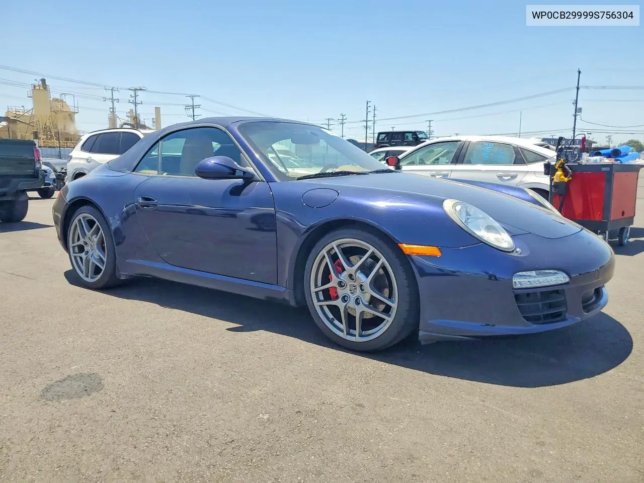 2009 Porsche 911 Carrera S Cabriolet/Carrera 4S VIN: WP0CB29999S756304 Lot: 60468156