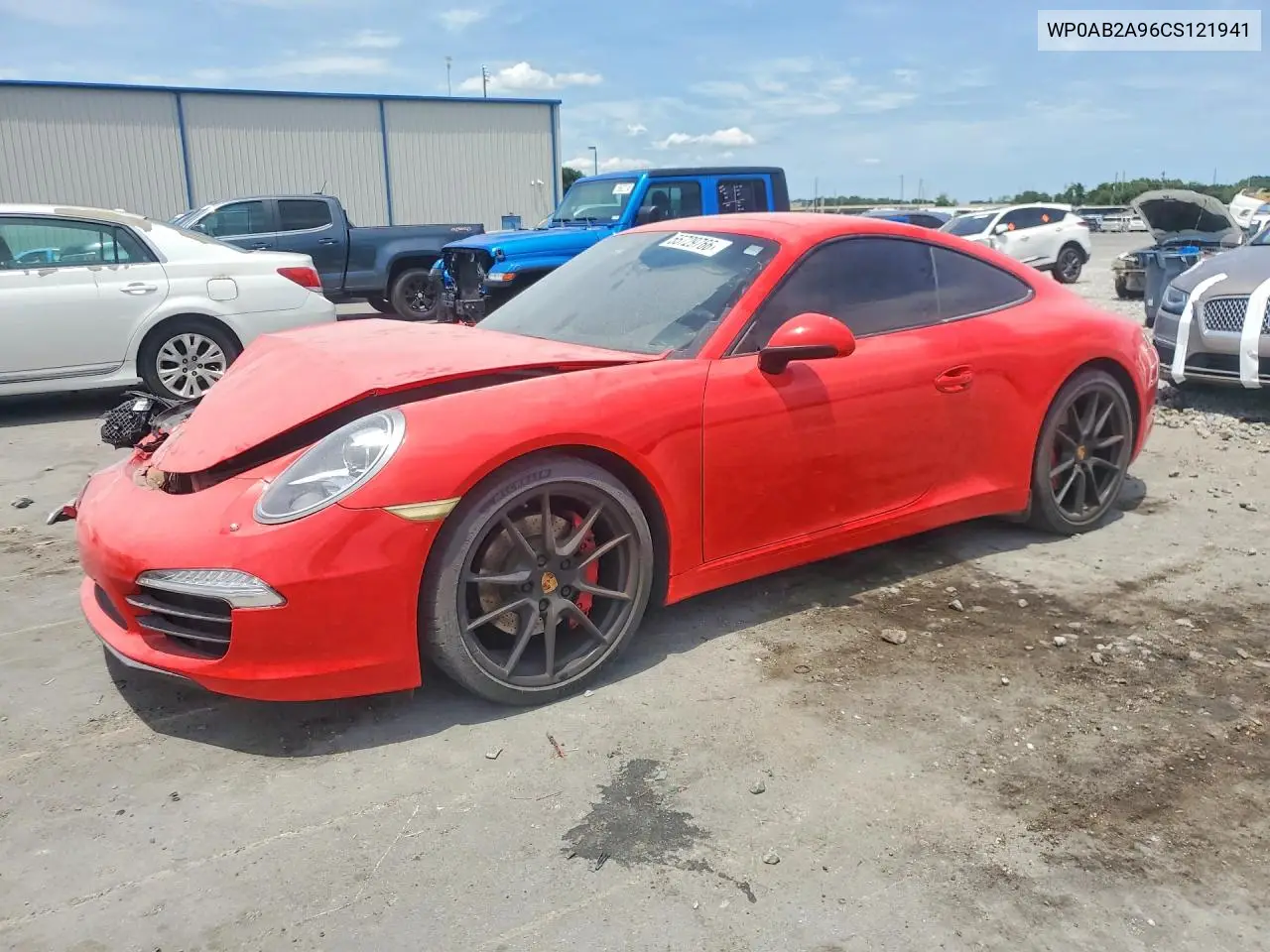 2012 Porsche 911 Carrera S VIN: WP0AB2A96CS121941 Lot: 55729766