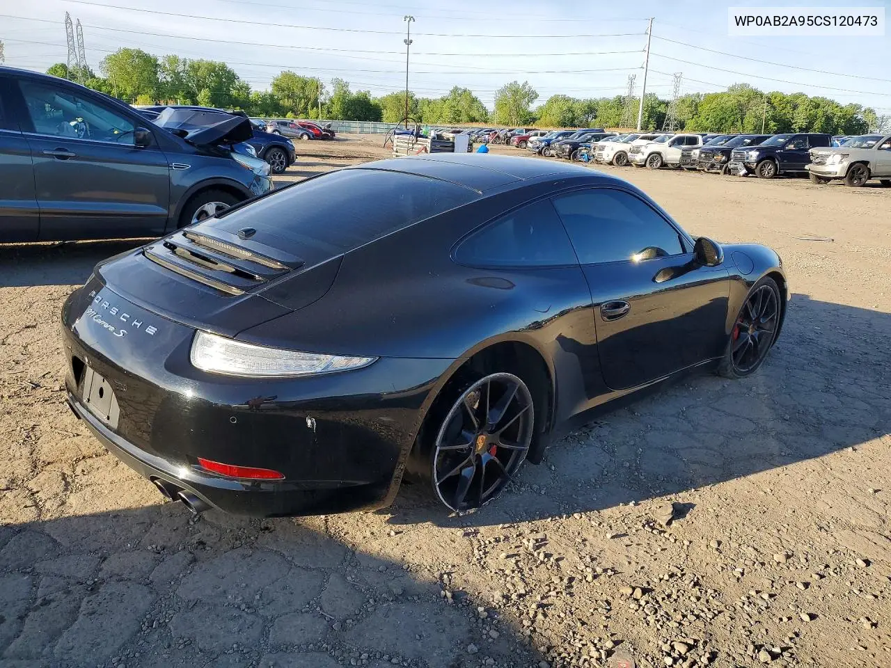 2012 Porsche 911 Carrera S VIN: WP0AB2A95CS120473 Lot: 57423956