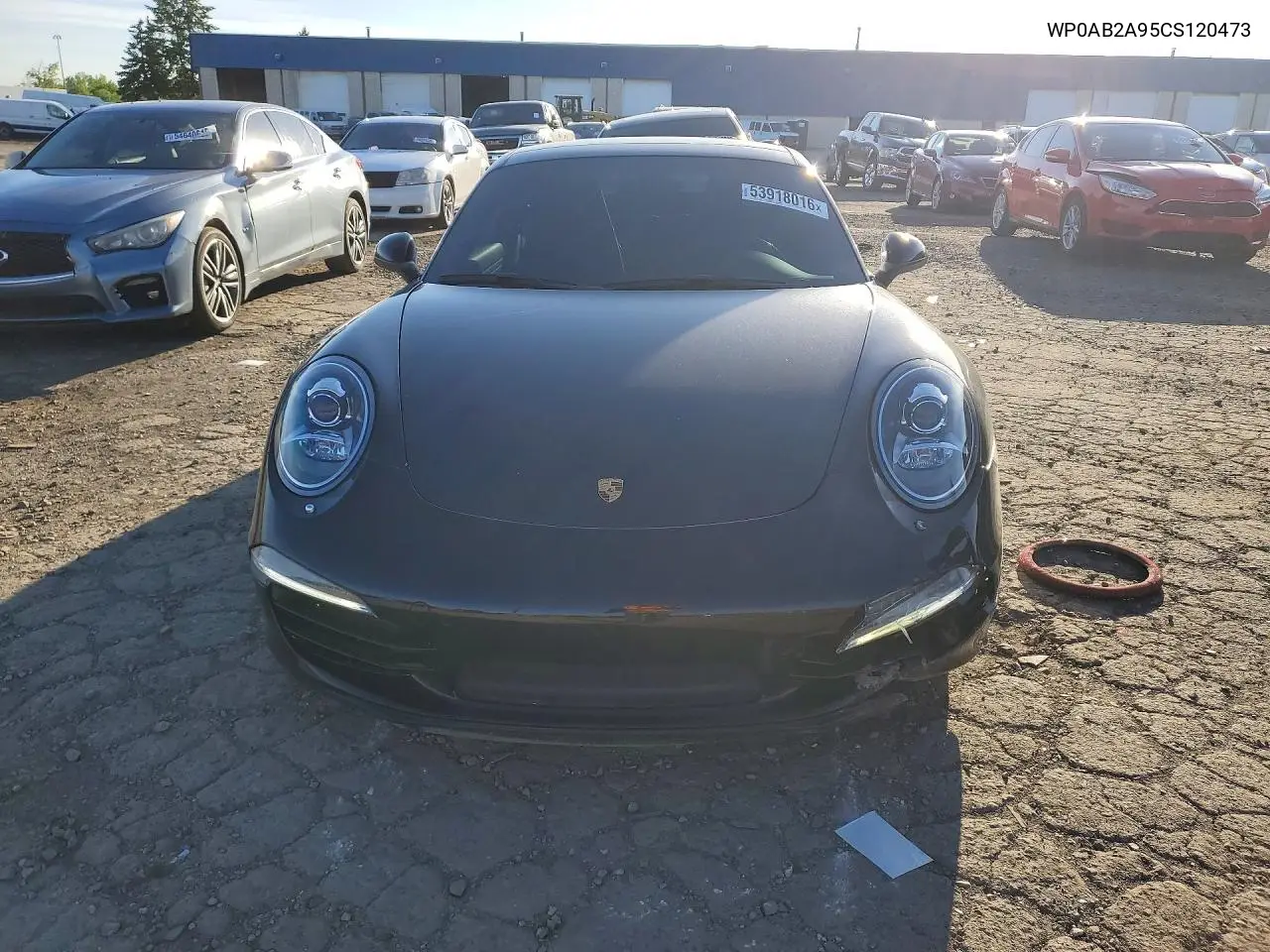 2012 Porsche 911 Carrera S VIN: WP0AB2A95CS120473 Lot: 57423956