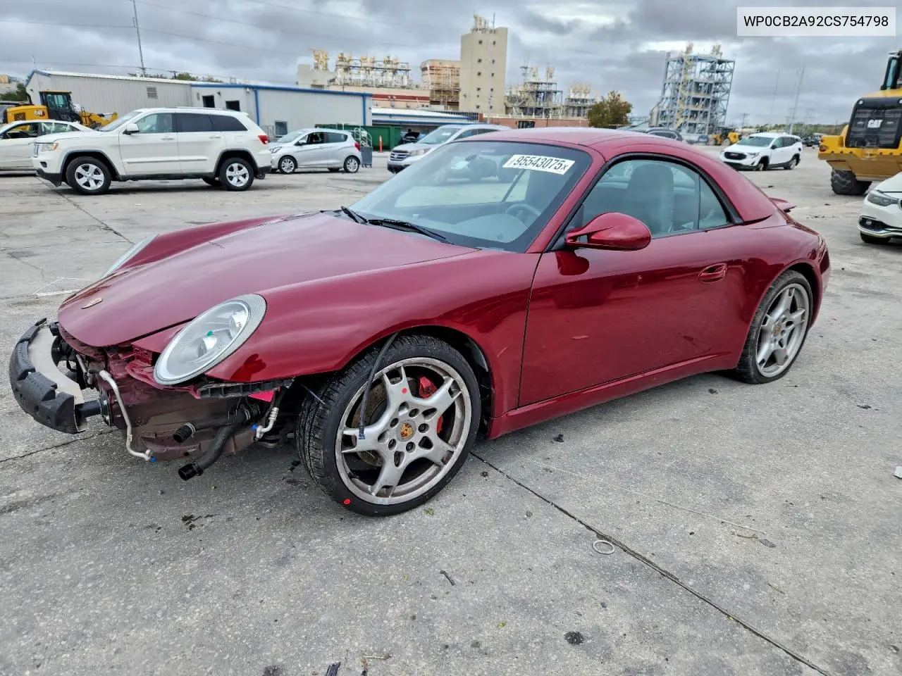2012 Porsche 911 Carrera S VIN: WP0CB2A92CS754798 Lot: 95543075