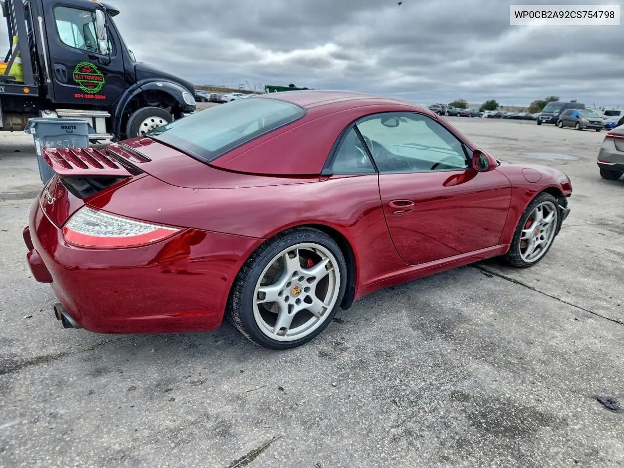 2012 Porsche 911 Carrera S VIN: WP0CB2A92CS754798 Lot: 95543075