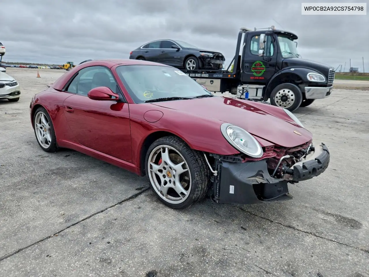 2012 Porsche 911 Carrera S VIN: WP0CB2A92CS754798 Lot: 95543075