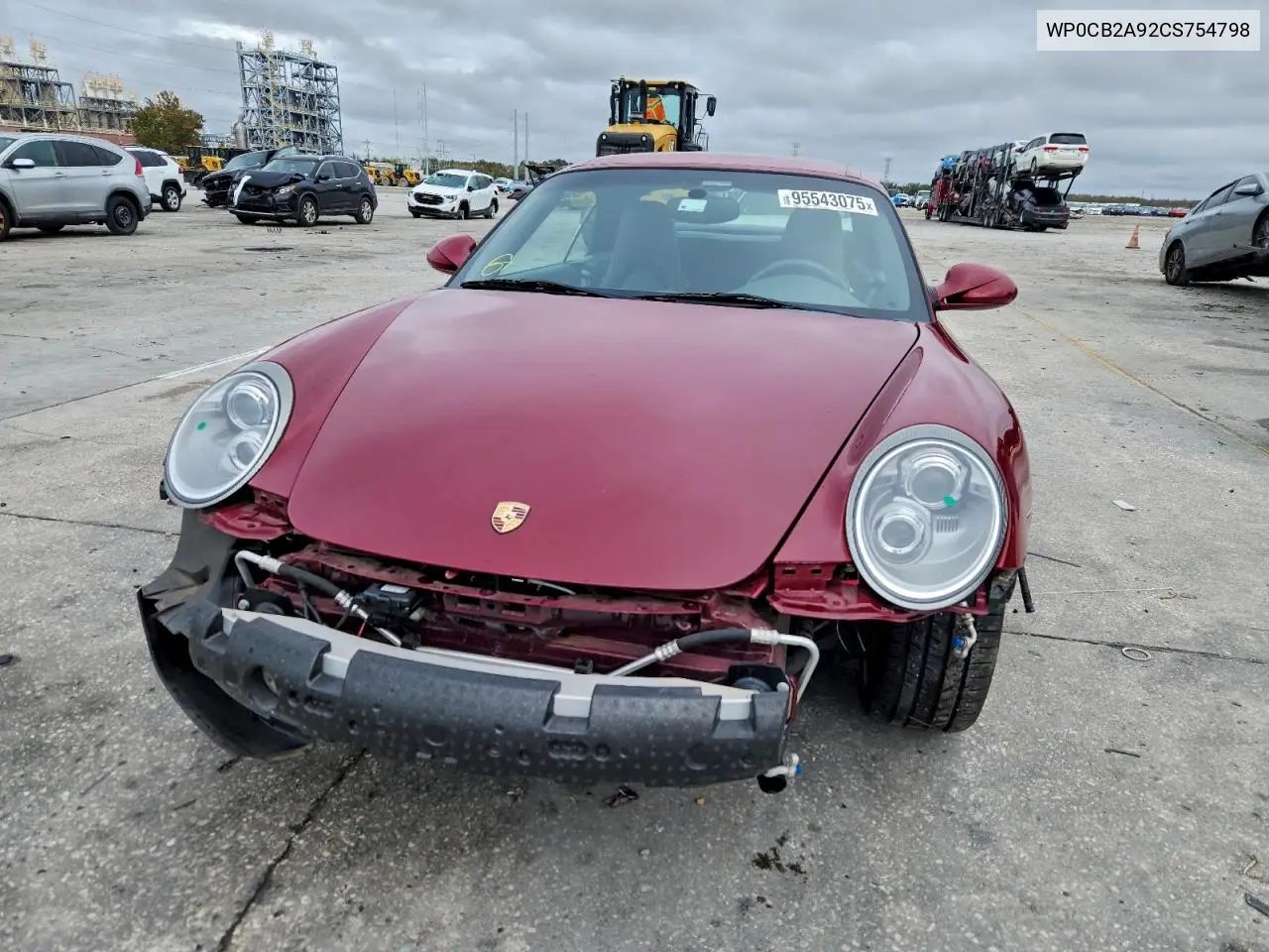 2012 Porsche 911 Carrera S VIN: WP0CB2A92CS754798 Lot: 95543075