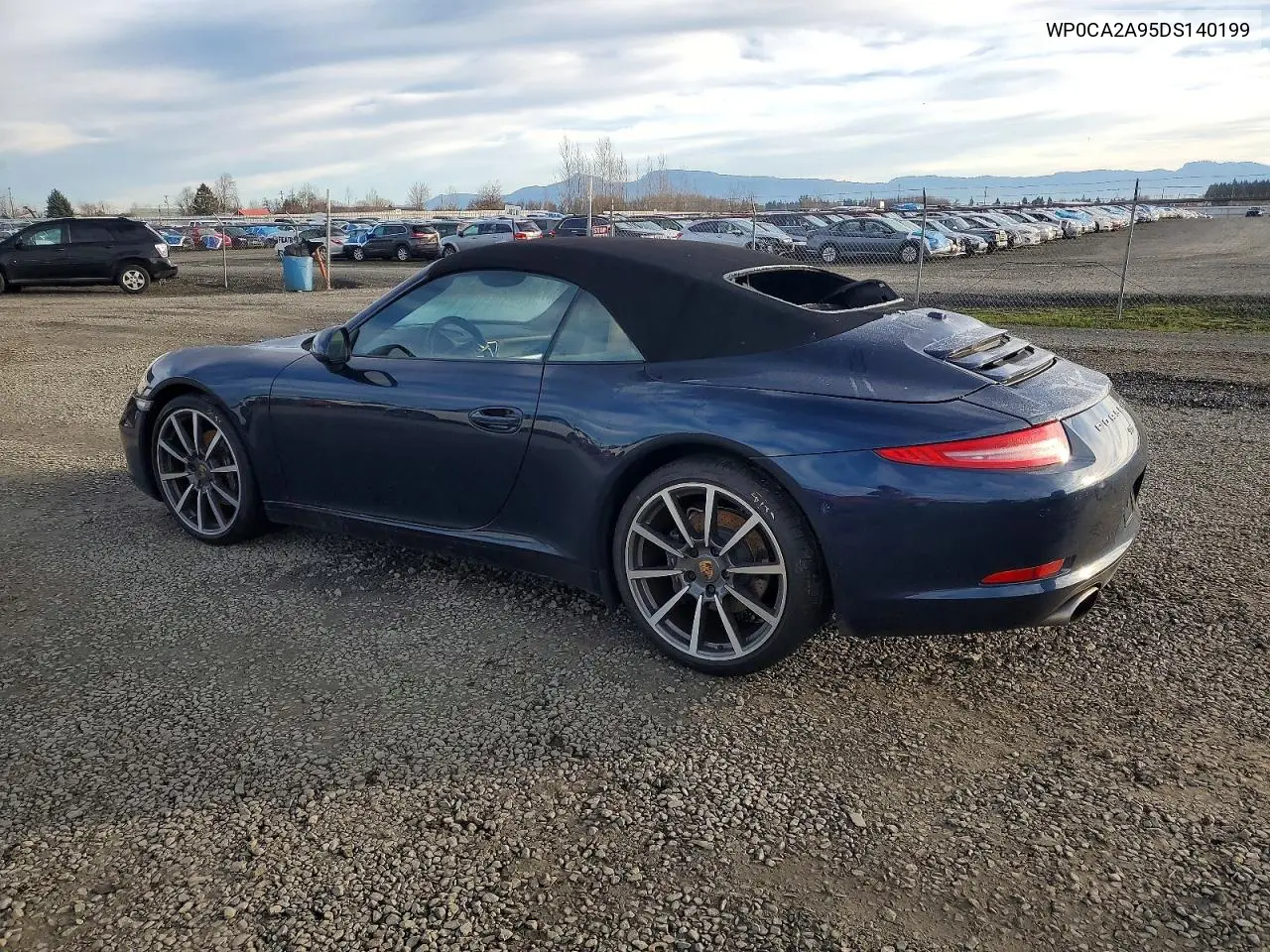 2013 Porsche 911 Carrera VIN: WP0CA2A95DS140199 Lot: 53842566