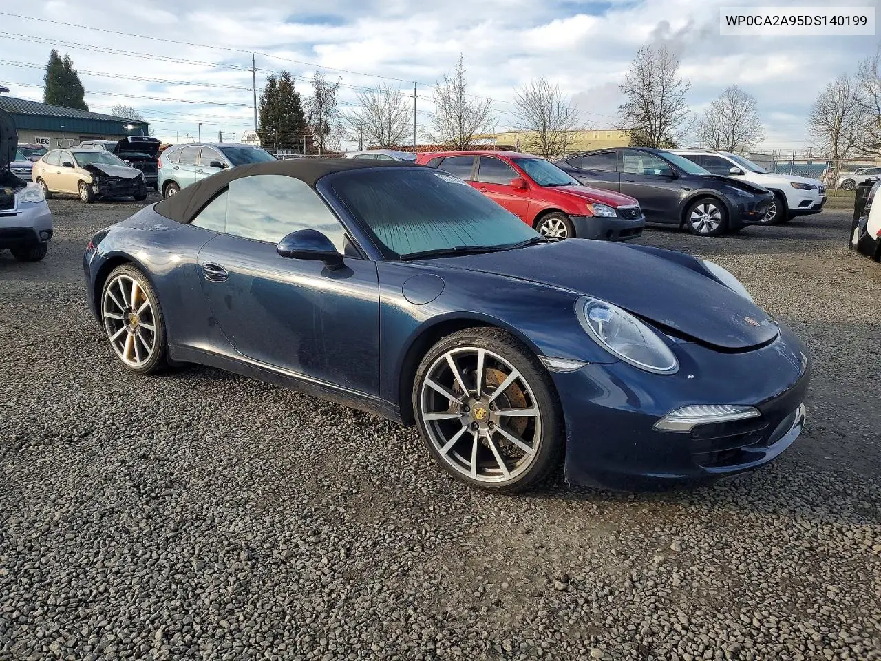 2013 Porsche 911 Carrera VIN: WP0CA2A95DS140199 Lot: 53842566