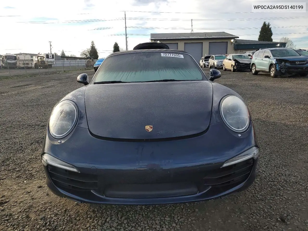 2013 Porsche 911 Carrera VIN: WP0CA2A95DS140199 Lot: 53842566