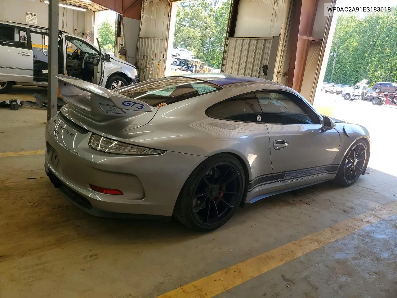 2014 Porsche 911 Gt3 VIN: WP0AC2A91ES183618 Lot: 50123586