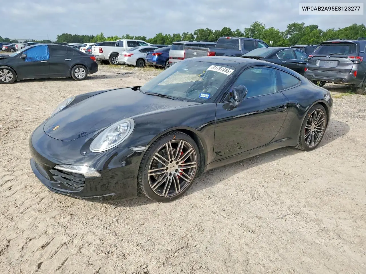2014 Porsche 911 Carrera S VIN: WP0AB2A95ES123277 Lot: 61757486