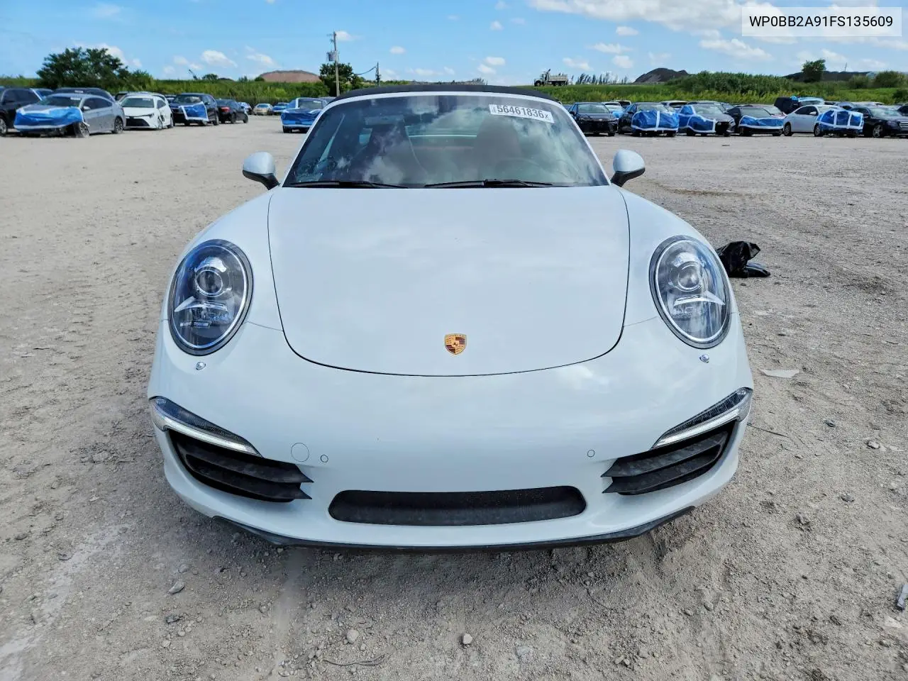 2015 Porsche 911 Targa S VIN: WP0BB2A91FS135609 Lot: 56461836