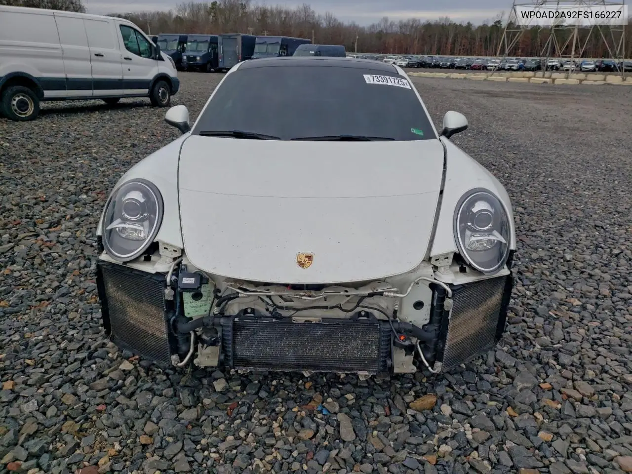 2015 Porsche 911 Turbo VIN: WP0AD2A92FS166227 Lot: 74494825