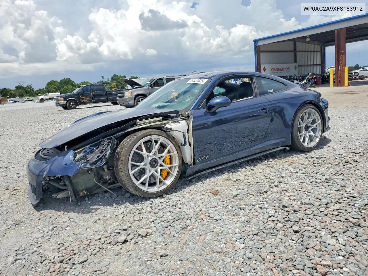 2015 Porsche 911 Gt3 VIN: WP0AC2A9XFS183912 Lot: 85449625