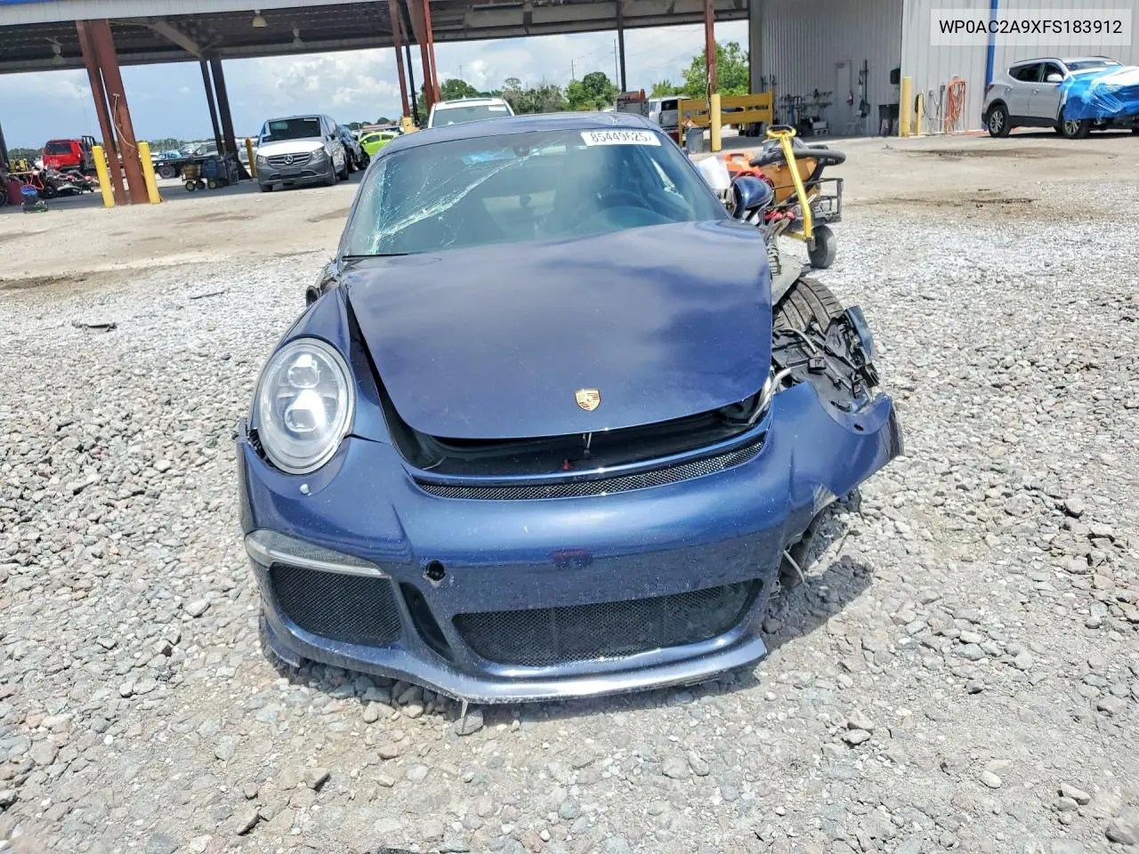 2015 Porsche 911 Gt3 VIN: WP0AC2A9XFS183912 Lot: 85449625
