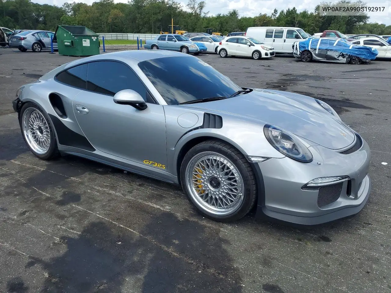 2016 Porsche 911 Gt3 Rs VIN: WP0AF2A99GS192917 Lot: 56815046