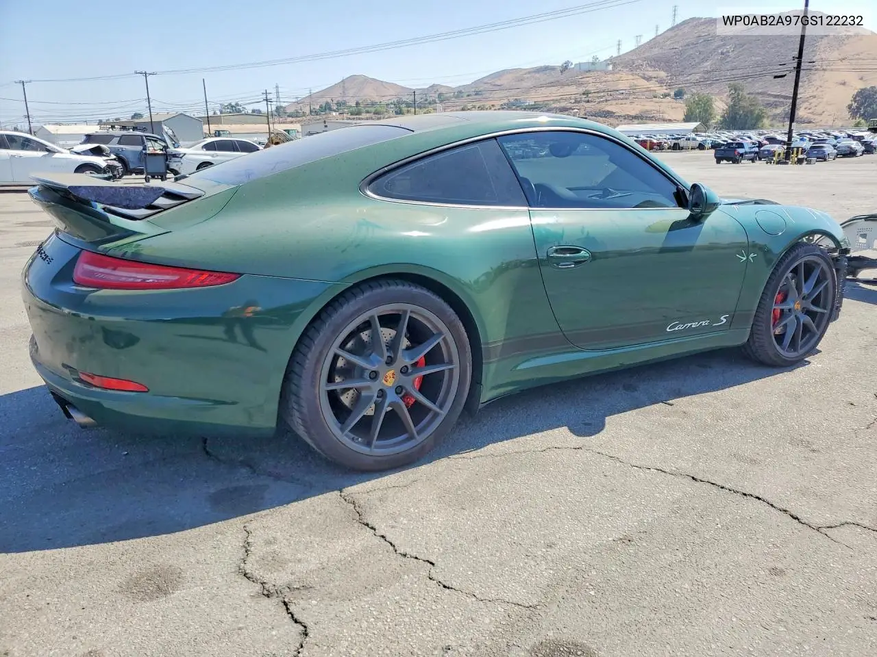 2016 Porsche 911 Carrera S/Carrera 4S/Carrera Gts VIN: WP0AB2A97GS122232 Lot: 59263946