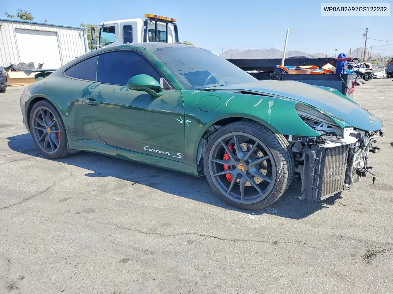 2016 Porsche 911 Carrera S/Carrera 4S/Carrera Gts VIN: WP0AB2A97GS122232 Lot: 59263946