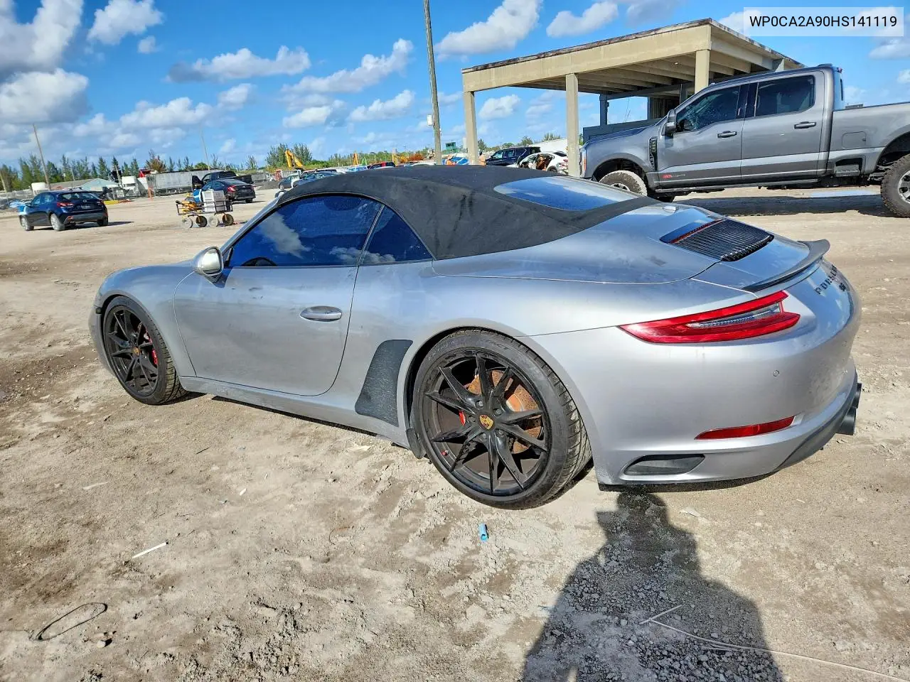2017 Porsche 911 Carrera VIN: WP0CA2A90HS141119 Lot: 46372396