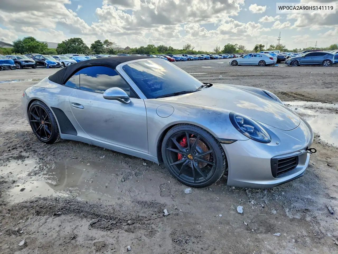 2017 Porsche 911 Carrera VIN: WP0CA2A90HS141119 Lot: 46372396