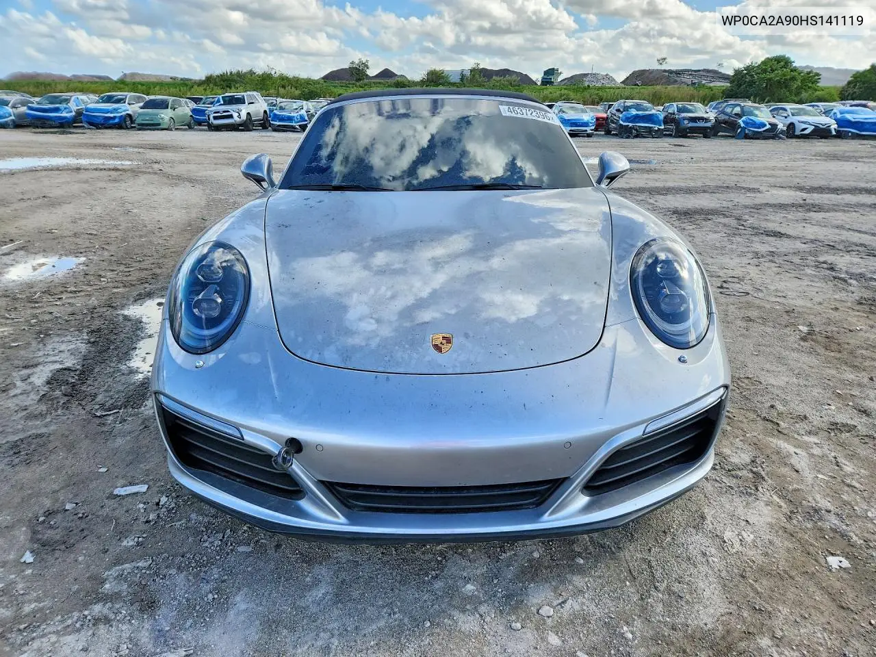 2017 Porsche 911 Carrera VIN: WP0CA2A90HS141119 Lot: 46372396
