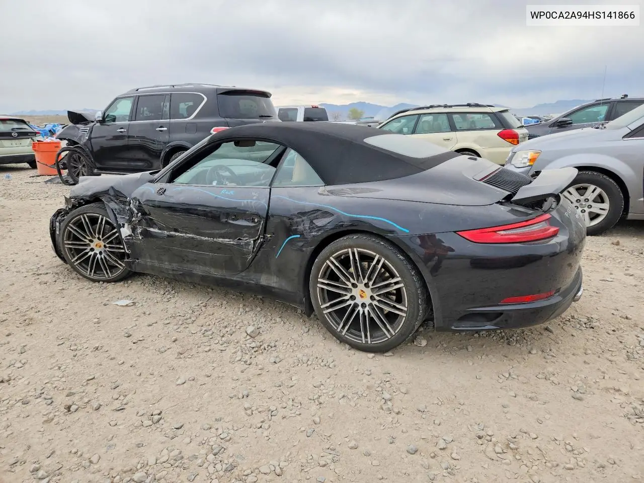 2017 Porsche 911 Carrera VIN: WP0CA2A94HS141866 Lot: 49285266