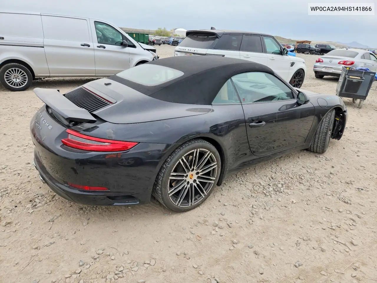 2017 Porsche 911 Carrera VIN: WP0CA2A94HS141866 Lot: 49285266