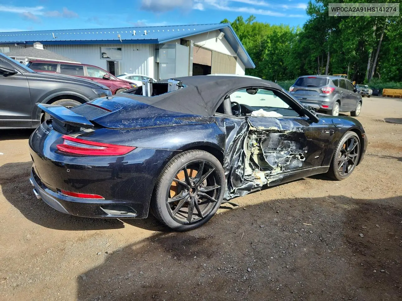 2017 Porsche 911 Carrera VIN: WP0CA2A91HS141274 Lot: 57718006