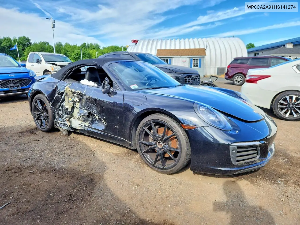 2017 Porsche 911 Carrera VIN: WP0CA2A91HS141274 Lot: 57718006