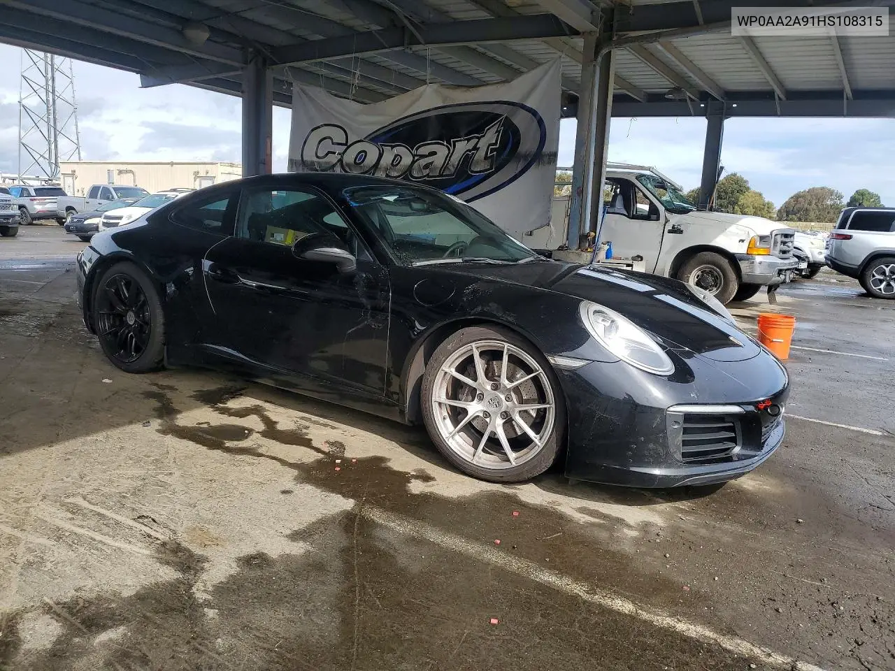 2017 Porsche 911 Carrera VIN: WP0AA2A91HS108315 Lot: 60985376