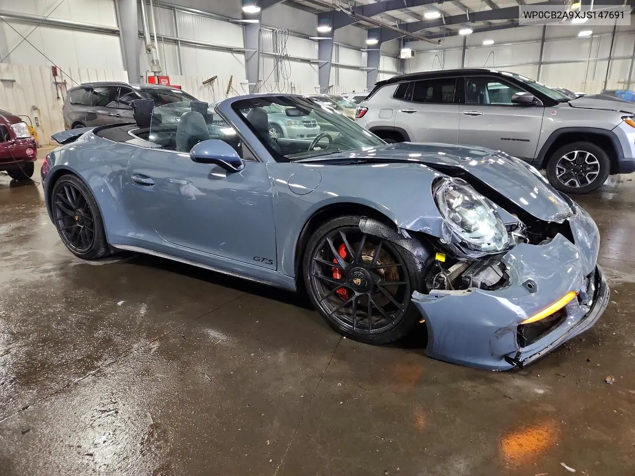 2018 Porsche 911 Carrera S VIN: WP0CB2A9XJS147691 Lot: 57655096