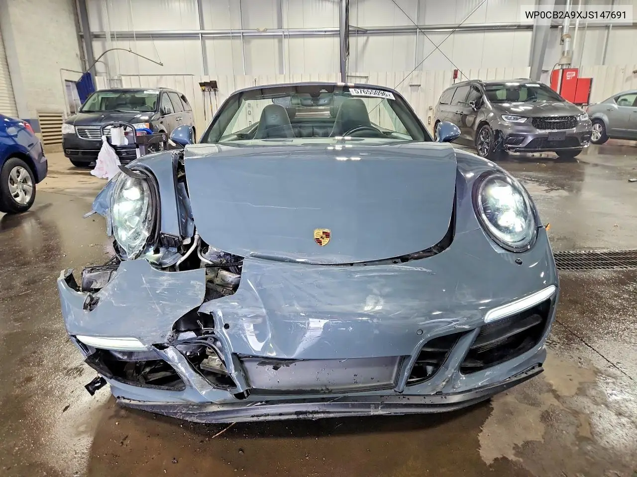 2018 Porsche 911 Carrera S VIN: WP0CB2A9XJS147691 Lot: 57655096
