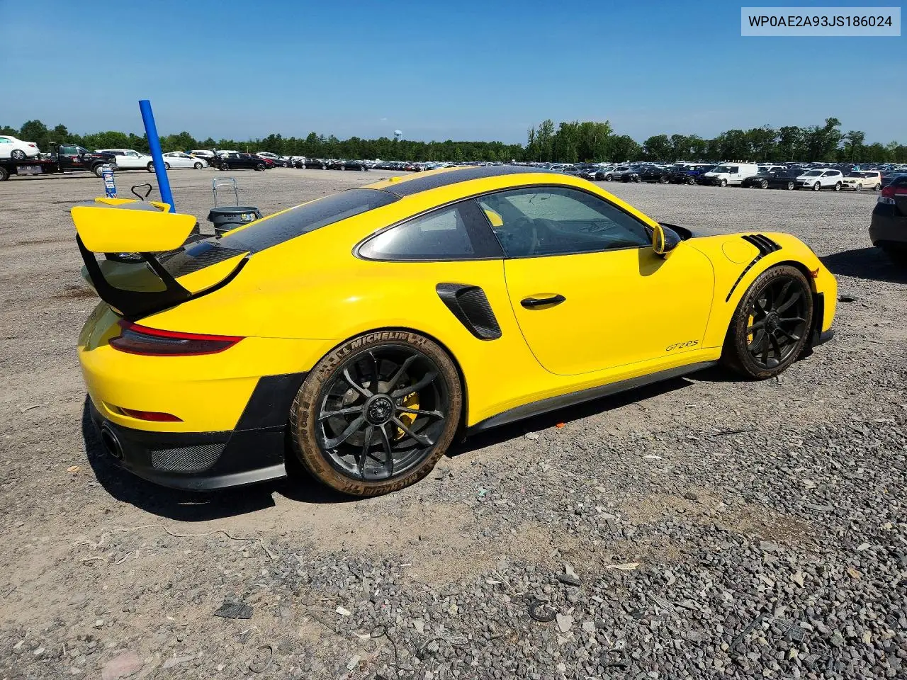 2018 Porsche 911 Gt2 Rs VIN: WP0AE2A93JS186024 Lot: 59167236