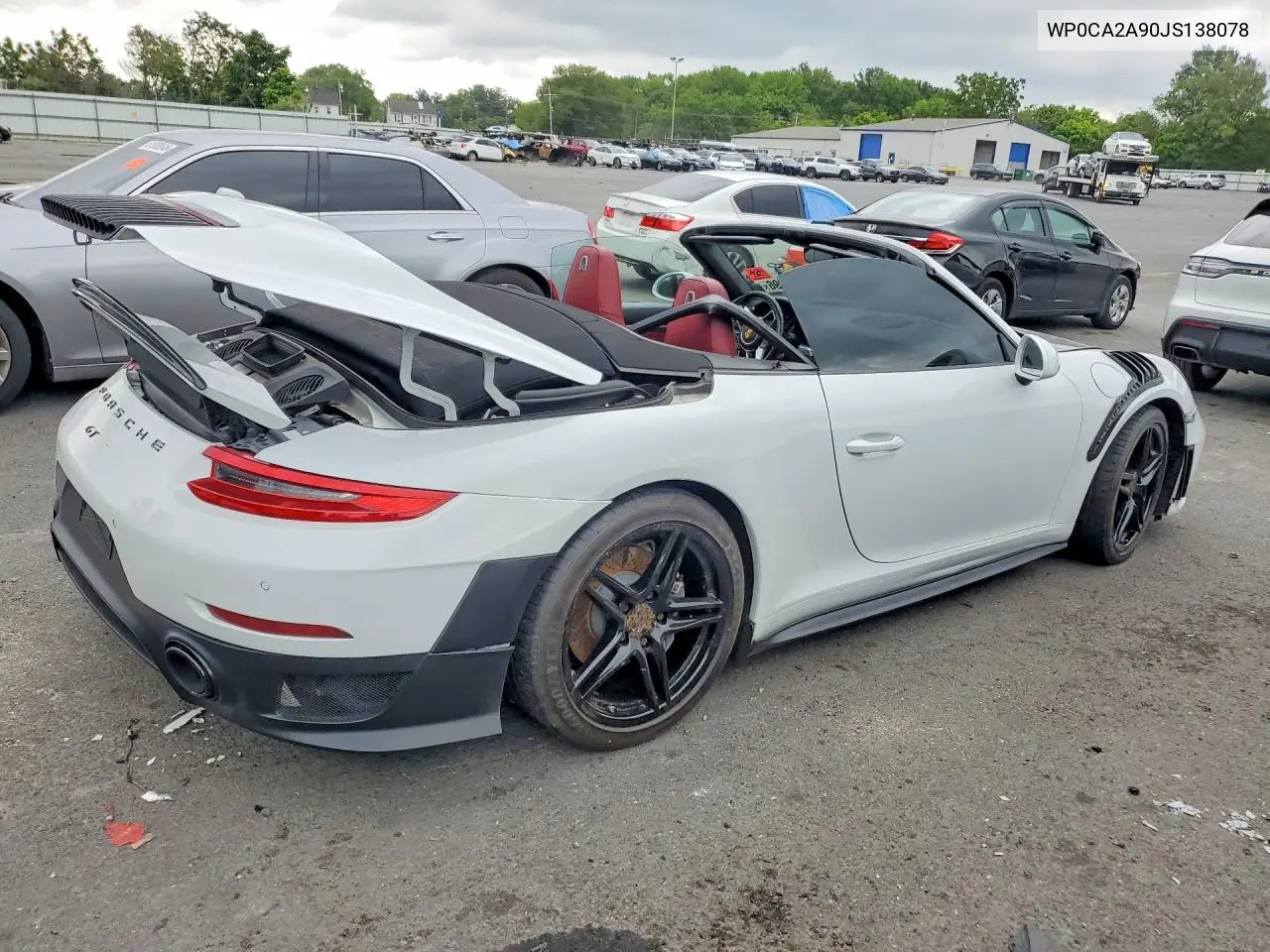 2018 Porsche 911 Carrera VIN: WP0CA2A90JS138078 Lot: 61570896