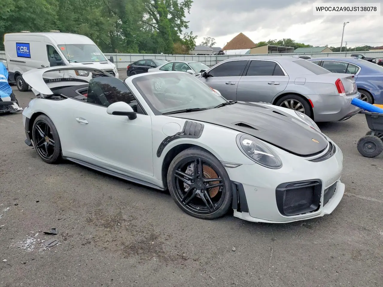 2018 Porsche 911 Carrera VIN: WP0CA2A90JS138078 Lot: 61570896