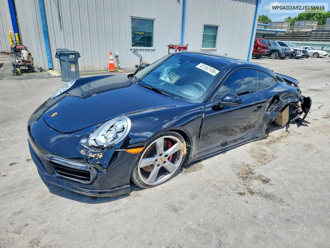 WP0AD2A92JS156919 2018 Porsche 911 Turbo